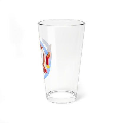Emblem of Saleha Raja Isteri of Brunei Order of the Seraphim (Brunei) (Coat of Arms) Pint Glass 16oz