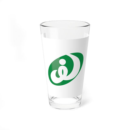 Flag of Wakabayashi Ward Sendai Miyagi (Japan) Pint Glass 16oz