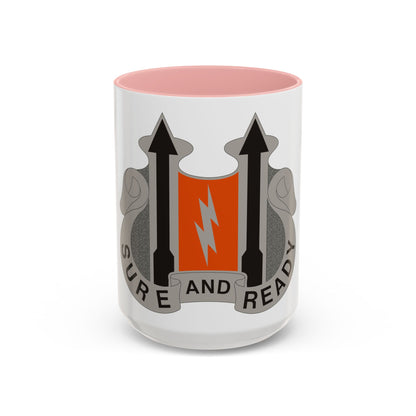 11 Signal Battalion (U.S. Army) Accent Coffee Mug