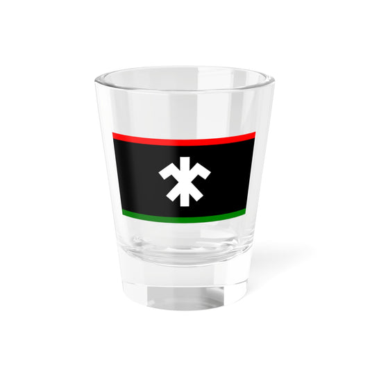 TWA flag (United Kingdom) Shot Glass 1.5oz