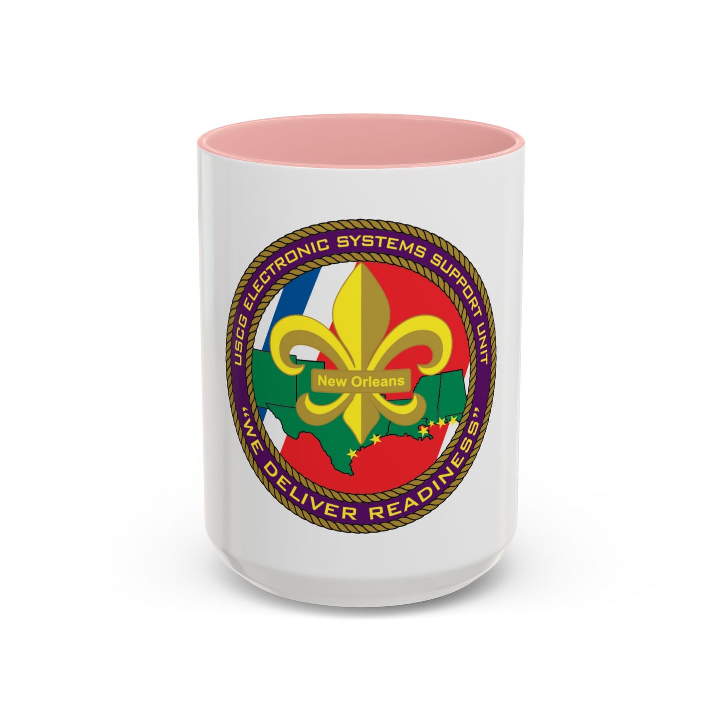 USCG ESSU New Orleans (U.S. Coast Guard) Accent Coffee Mug
