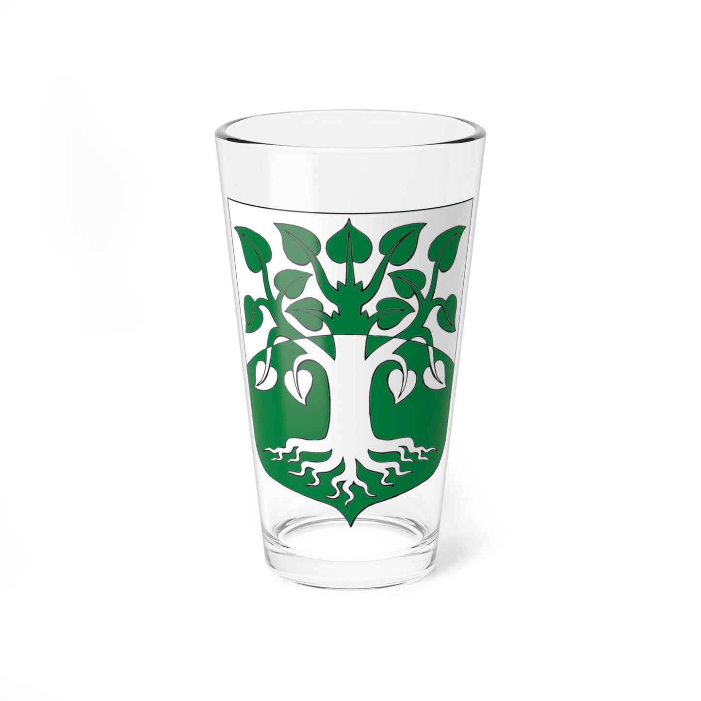 Coat of arms Shcheglovo Leningrad oblast (Russia) (Coat of Arms) Pint Glass 16oz