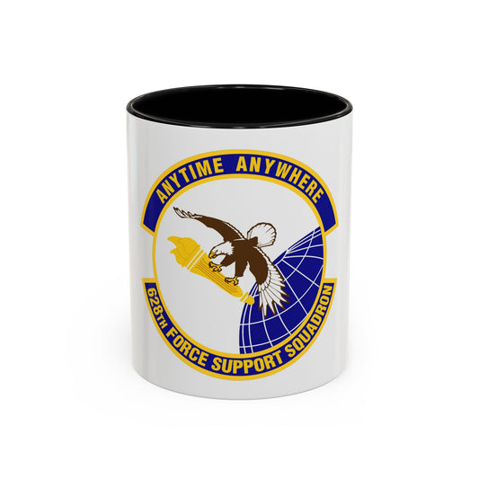628th Force Support Squadron (U.S. Air Force) Accent Coffee Mug