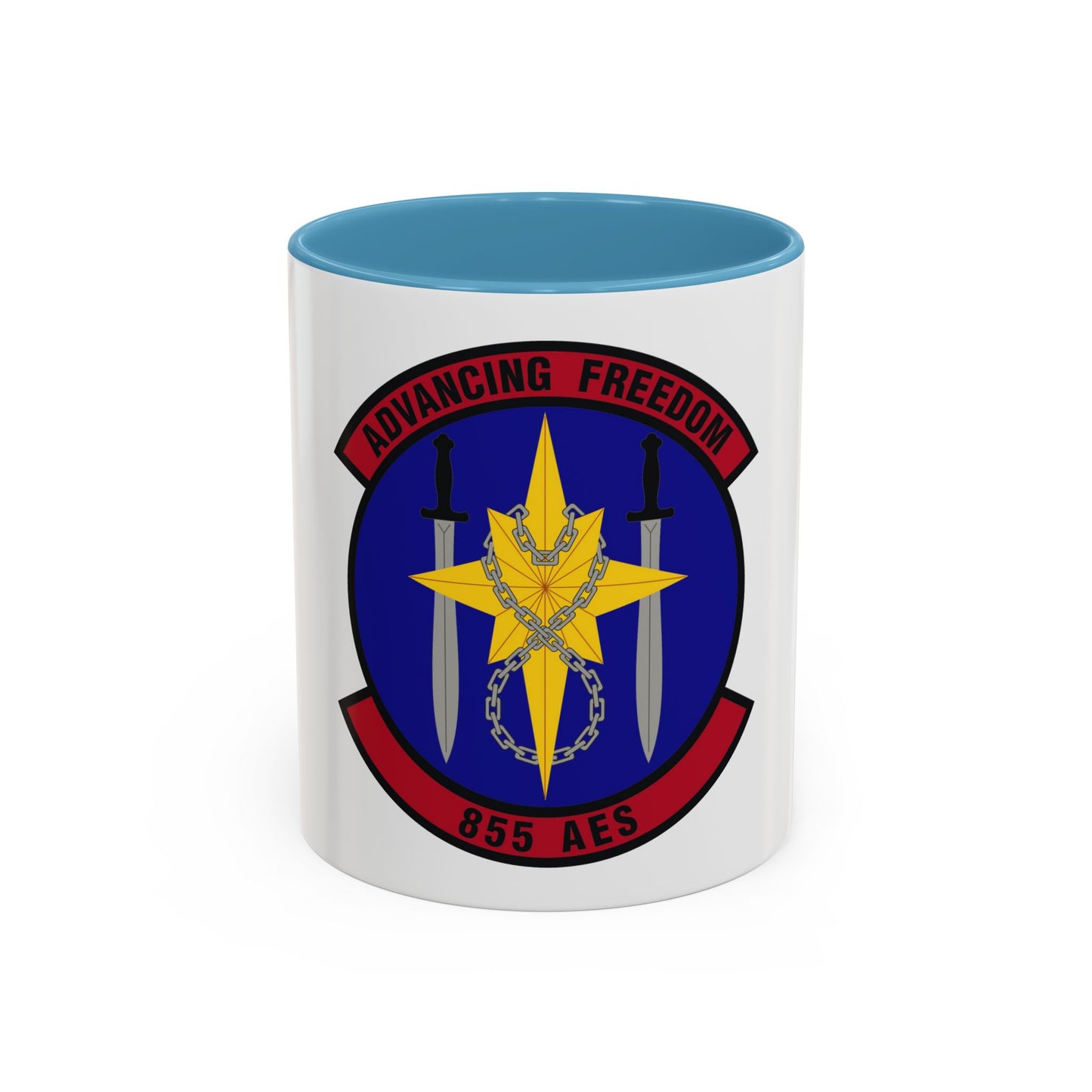 855th Air Expeditionary Squadron (U.S. Air Force) Accent Coffee Mug