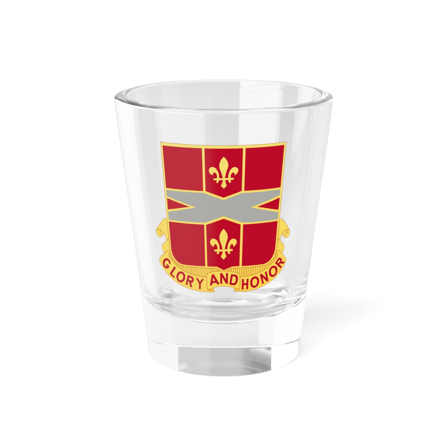 Verre à liqueur du 111e régiment d'artillerie de défense aérienne (armée américaine) 1,5 oz