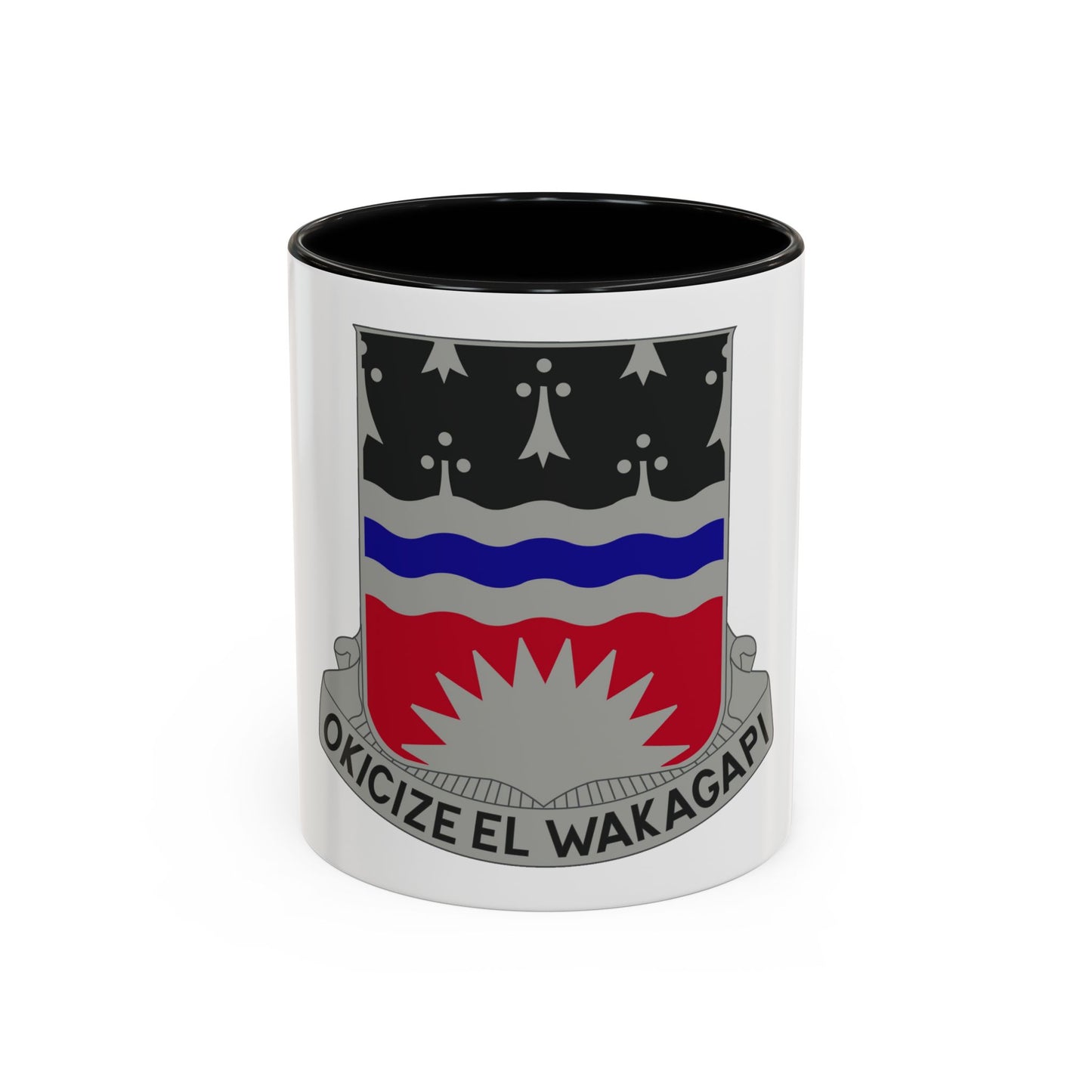 164 Engineer Battalion (U.S. Army) Accent Coffee Mug