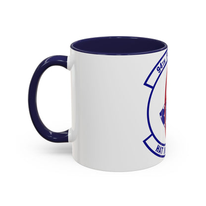 94 Fighter Squadron ACC (U.S. Air Force) Accent Coffee Mug