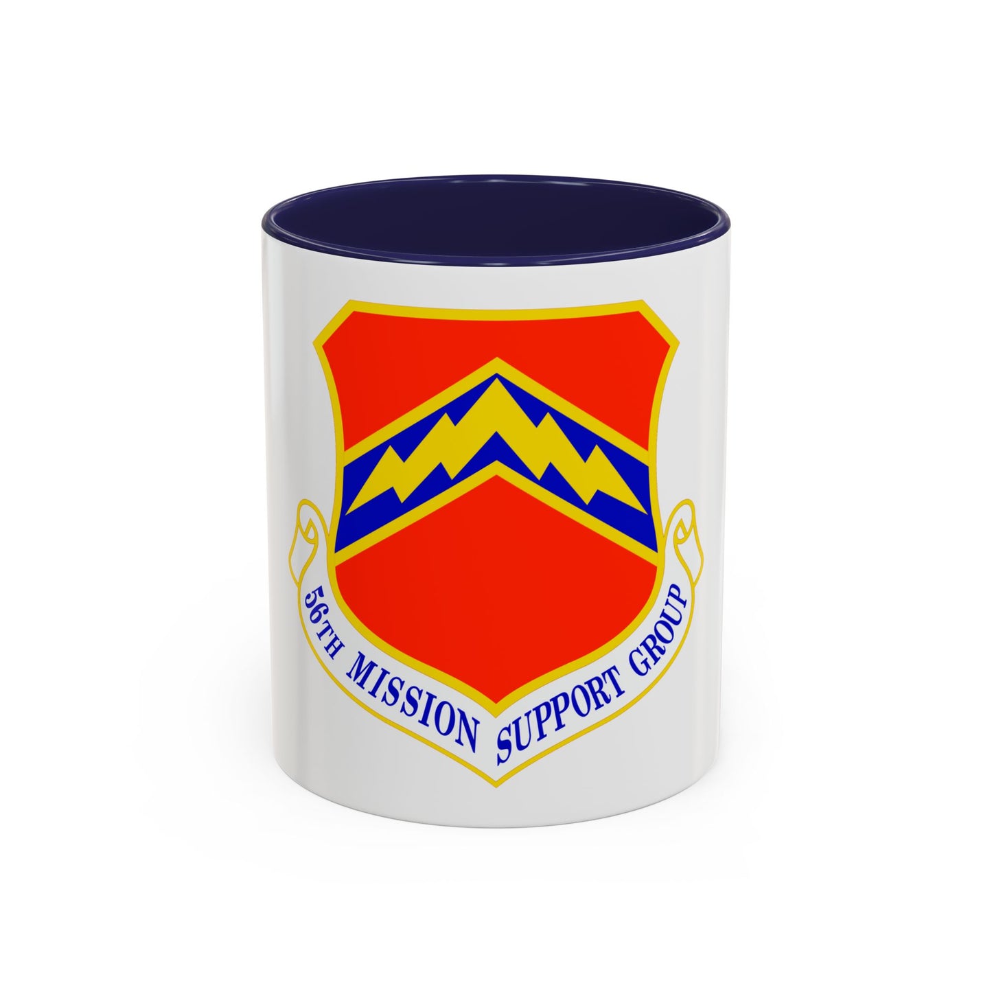56th Mission Support Group (U.S. Air Force) Accent Coffee Mug