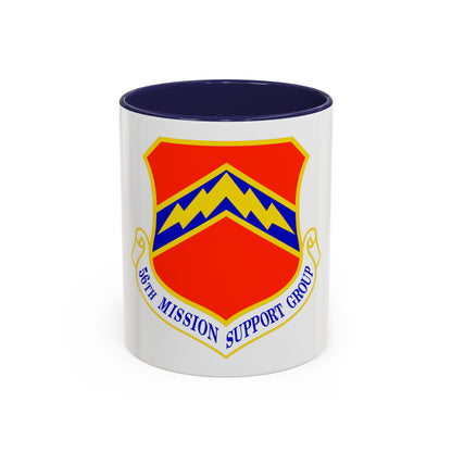 56th Mission Support Group (U.S. Air Force) Accent Coffee Mug