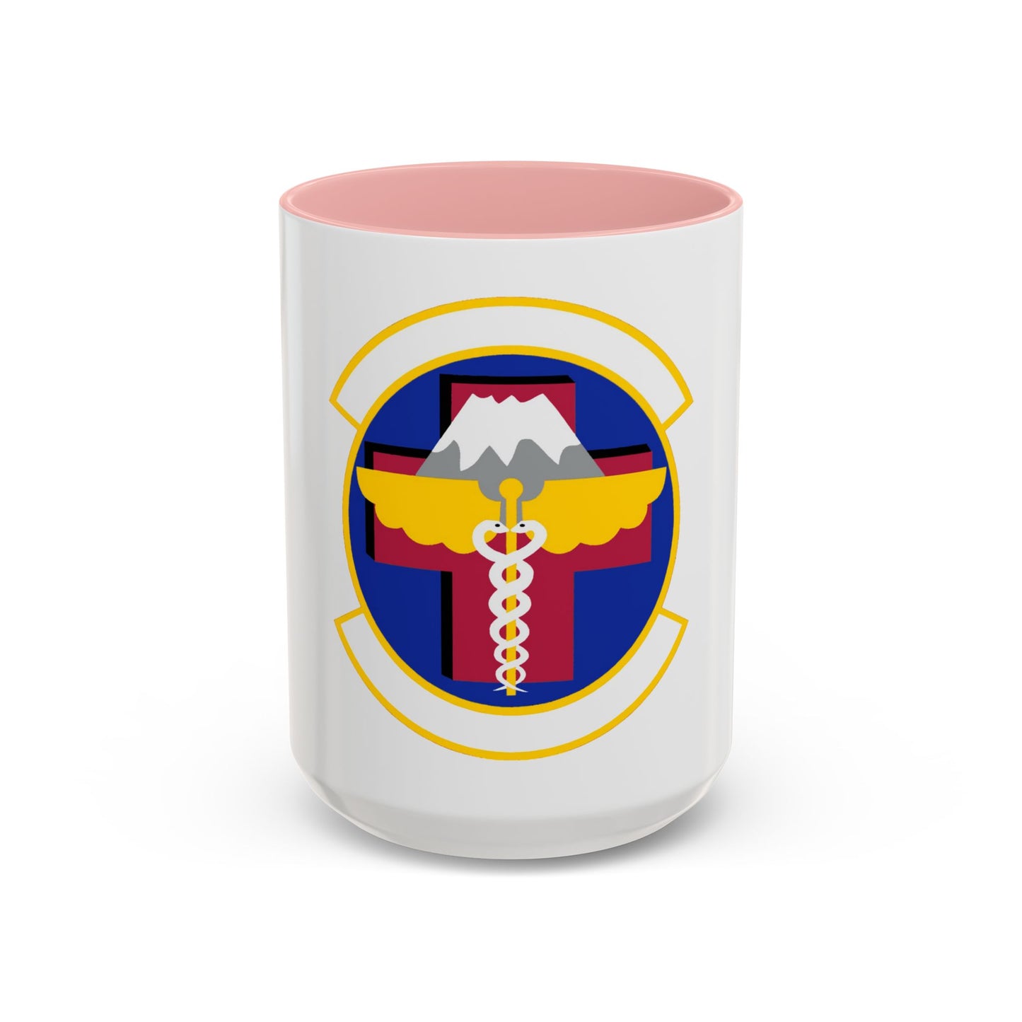 374 Healthcare Operations Squadron (U.S. Air Force) Accent Coffee Mug