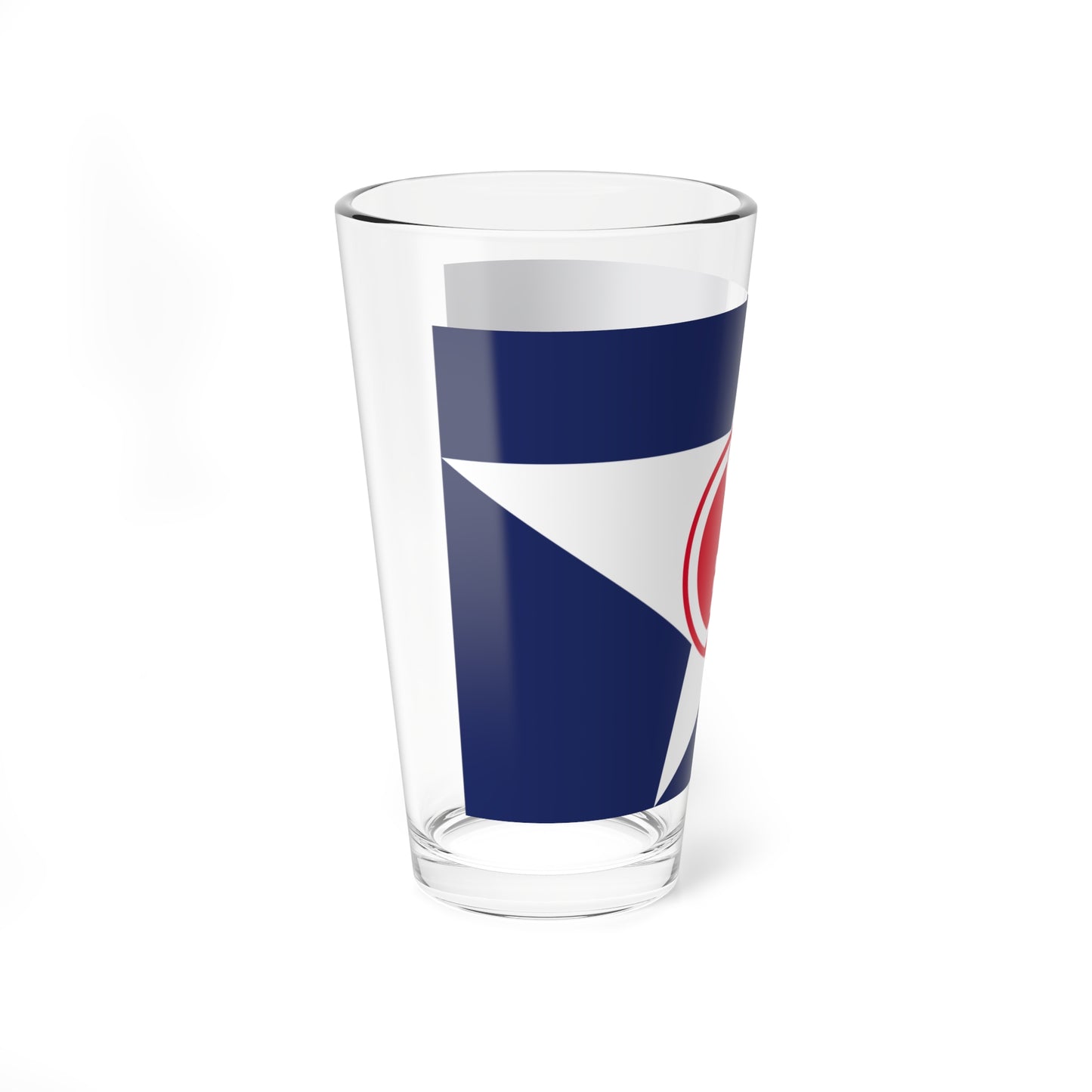 Flag of Abashiri Hokkaido (Japan) Pint Glass 16oz