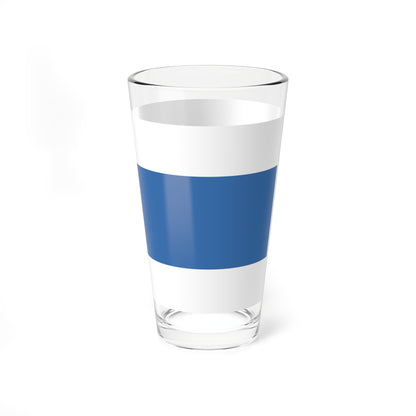 Flag of Bodajk (Hungary) Pint Glass 16oz