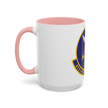 412th Test Support Squadron (U.S. Air Force) Accent Coffee Mug