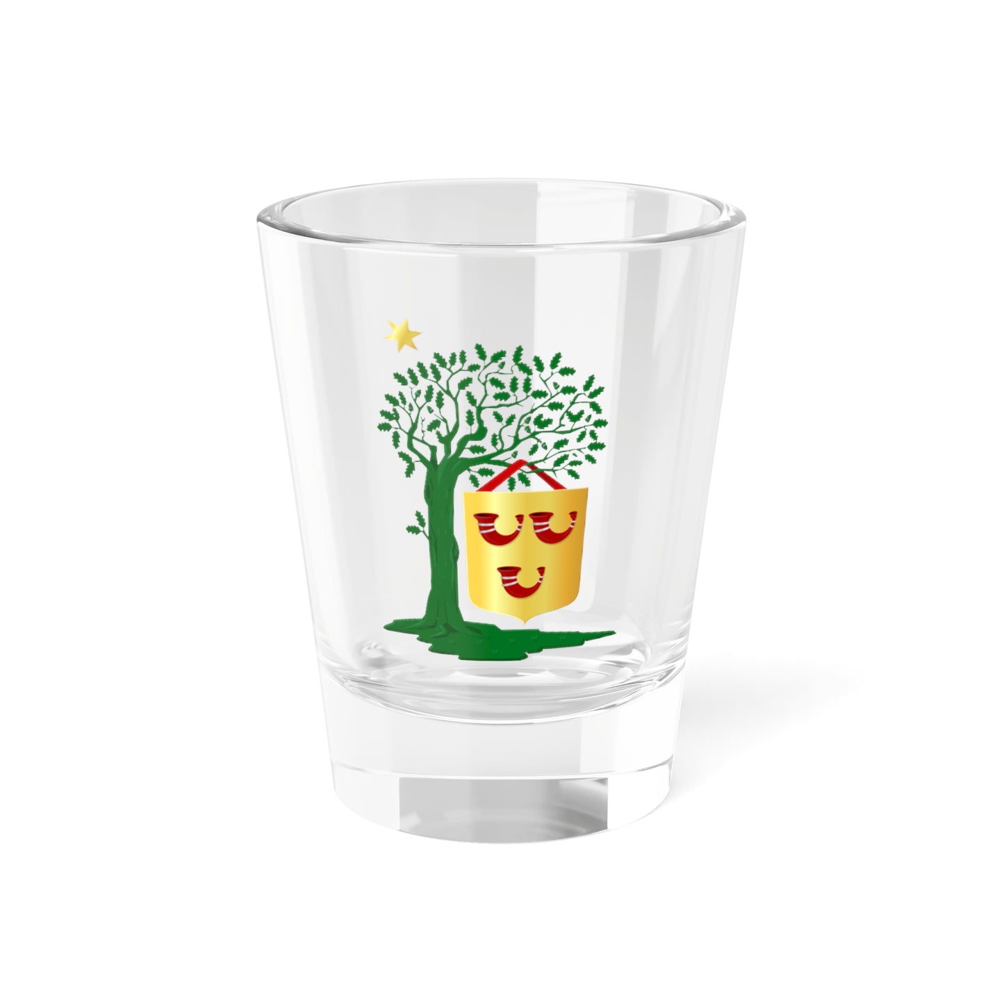 Heeze-Leende wapen (Netherlands) (Coat of Arms) Shot Glass 1.5oz