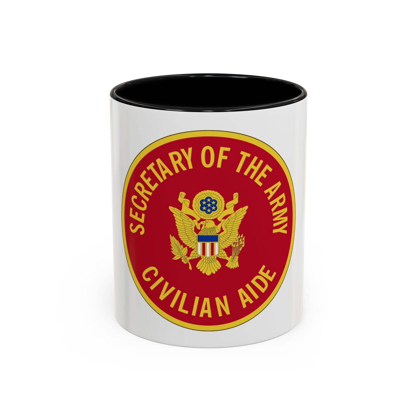 Civilian Aide to the Secretary of the (U.S. Army) Accent Coffee Mug