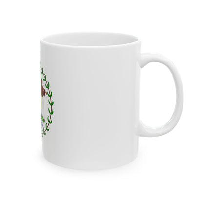 Coat of arms of Belize (1981-2019) - White Coffee Mug