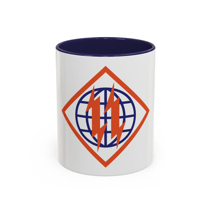 2d Signal Brigade (U.S. Army) Accent Coffee Mug