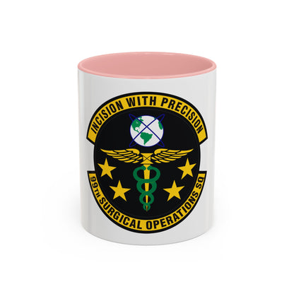 99th Surgical Operations Squadron (U.S. Air Force) Accent Coffee Mug