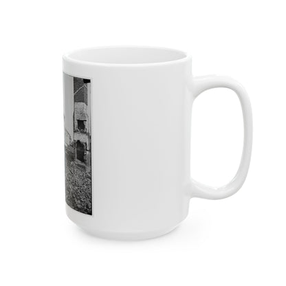 Charleston, S.C. O'connor House (180 Broad Street), In Which Union Officers Were Confined Under Fire (U.S. Civil War) White Coffee Mug