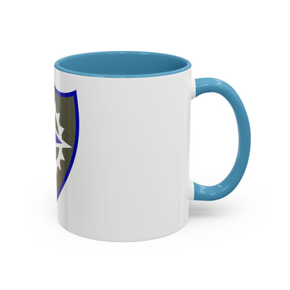 XVI Corps (U.S. Army) Accent Coffee Mug