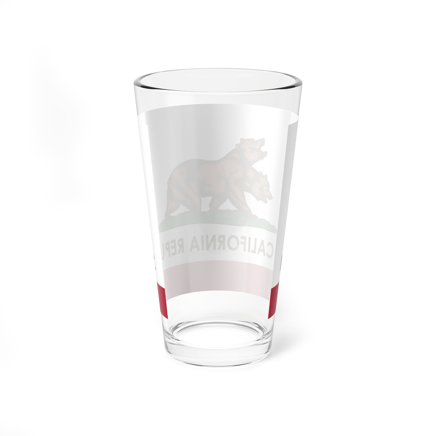 Flag of the New California Republic (United States) Pint Glass 16oz