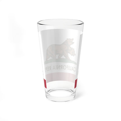 Flag of the New California Republic (United States) Pint Glass 16oz
