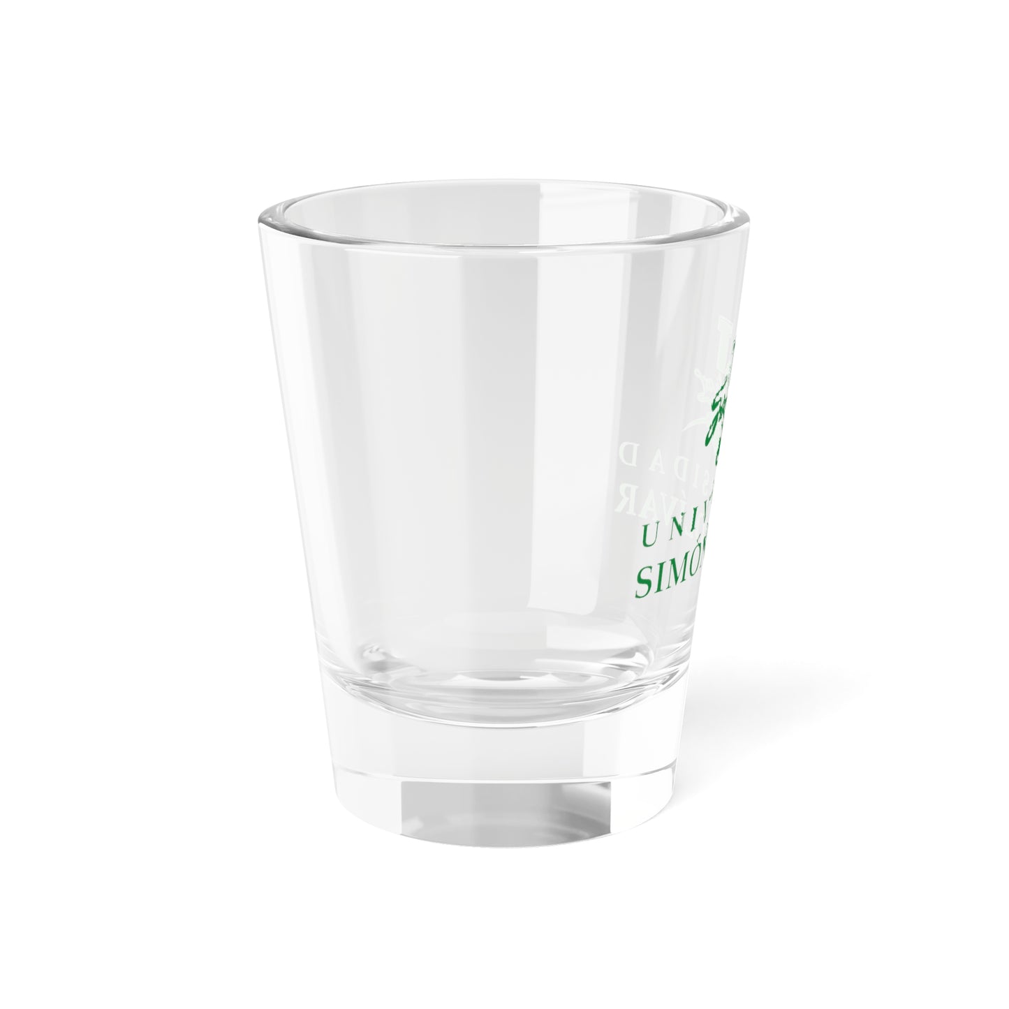 Logo de la Universidad Simón Bolívar (Colombia) (Coat of Arms) Shot Glass 1.5oz