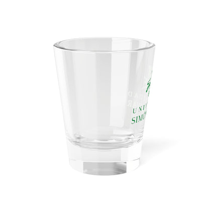 Logo de la Universidad Simón Bolívar (Colombia) (Coat of Arms) Shot Glass 1.5oz