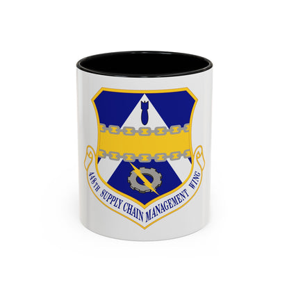 448th Supply Chain Managment Wing (U.S. Air Force) Accent Coffee Mug