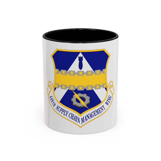 448th Supply Chain Managment Wing (U.S. Air Force) Accent Coffee Mug