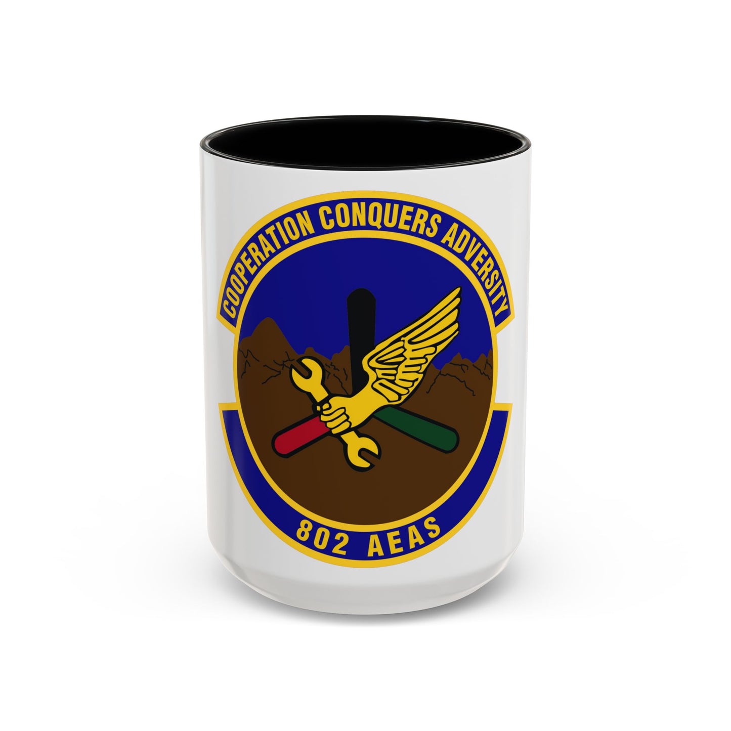 802d Air Expeditionary Advisory Squadron (U.S. Air Force) Accent Coffee Mug