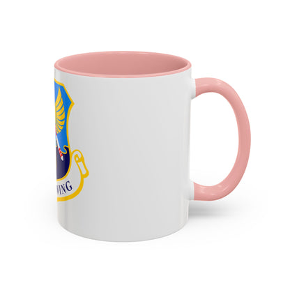 183d Wing emblem (U.S. Air Force) Accent Coffee Mug