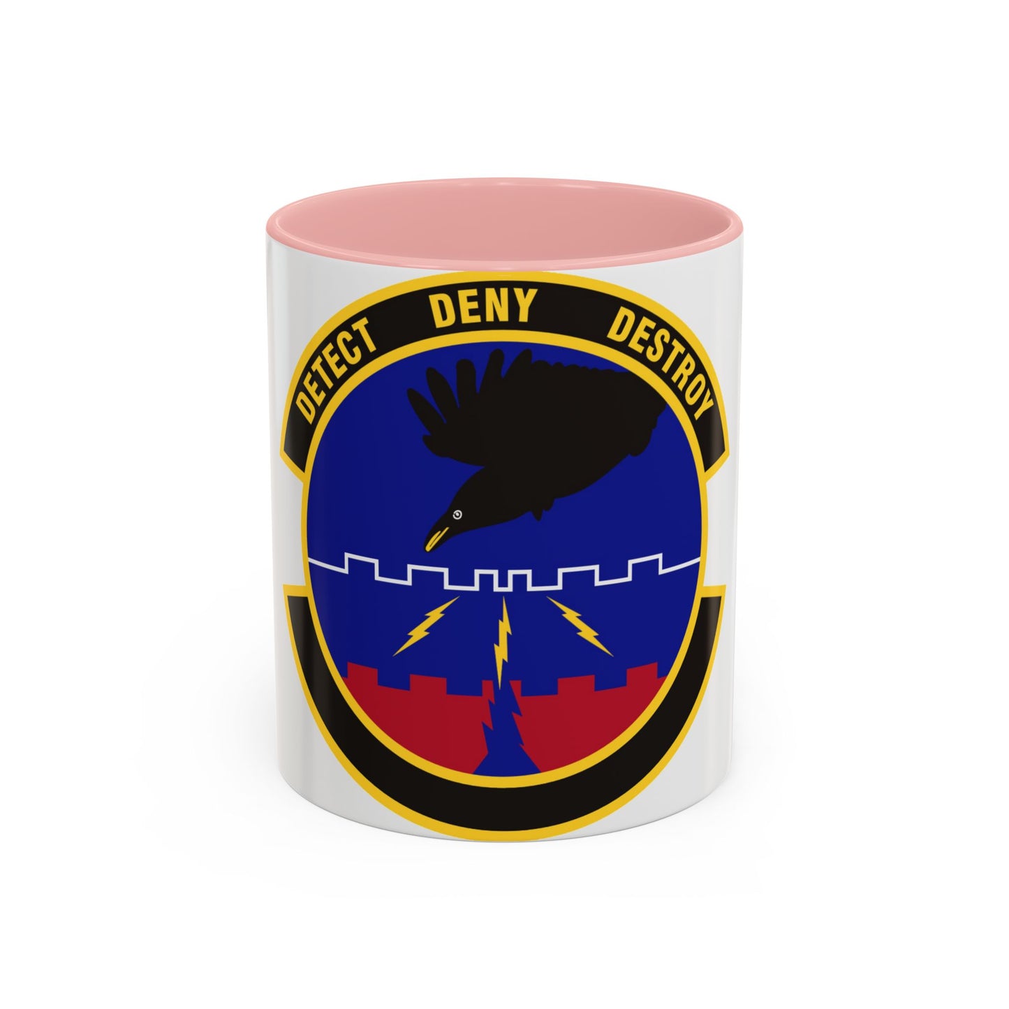 579 Software Engineering Squadron AFMC (U.S. Air Force) Accent Coffee Mug