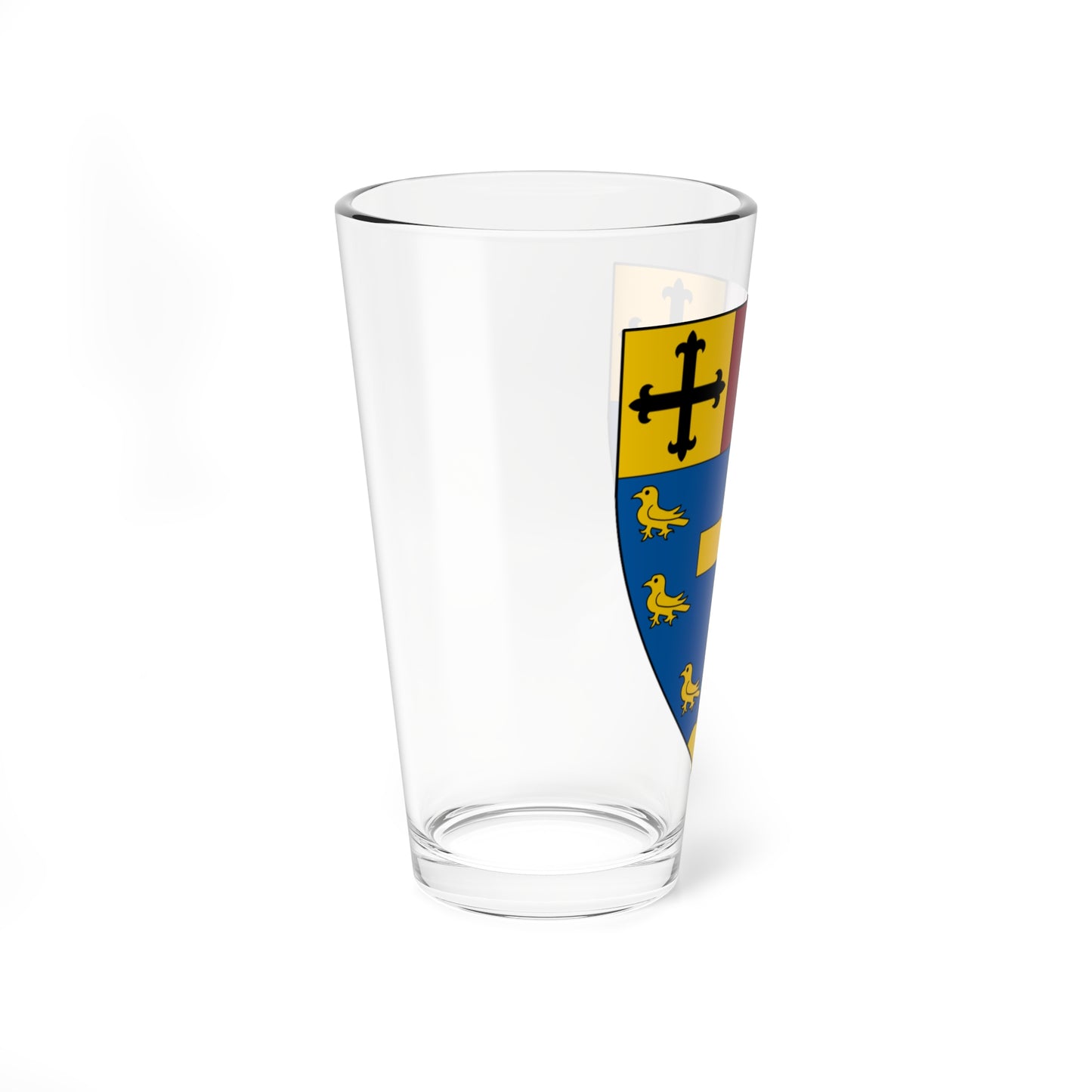 Shield of Ardingly College (England) (Coat of Arms) Pint Glass 16oz