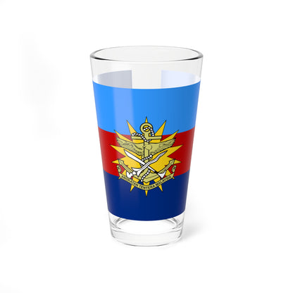 Flag of the Malaysian Armed Forces (Malaysia) Pint Glass 16oz