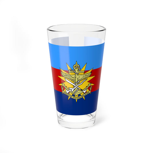 Flag of the Malaysian Armed Forces (Malaysia) Pint Glass 16oz