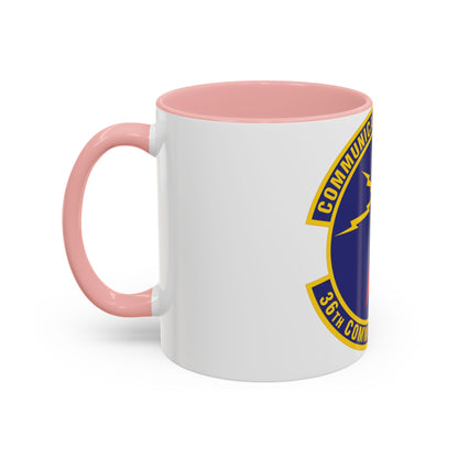 36th Communications Squadron (U.S. Air Force) Accent Coffee Mug