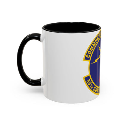 36th Communications Squadron (U.S. Air Force) Accent Coffee Mug