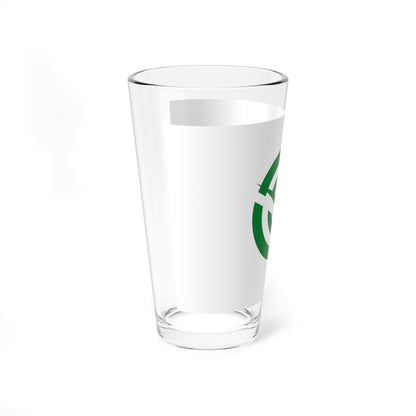 Flag of Amagi Fukuoka 1954-2006 (Japan) Pint Glass 16oz