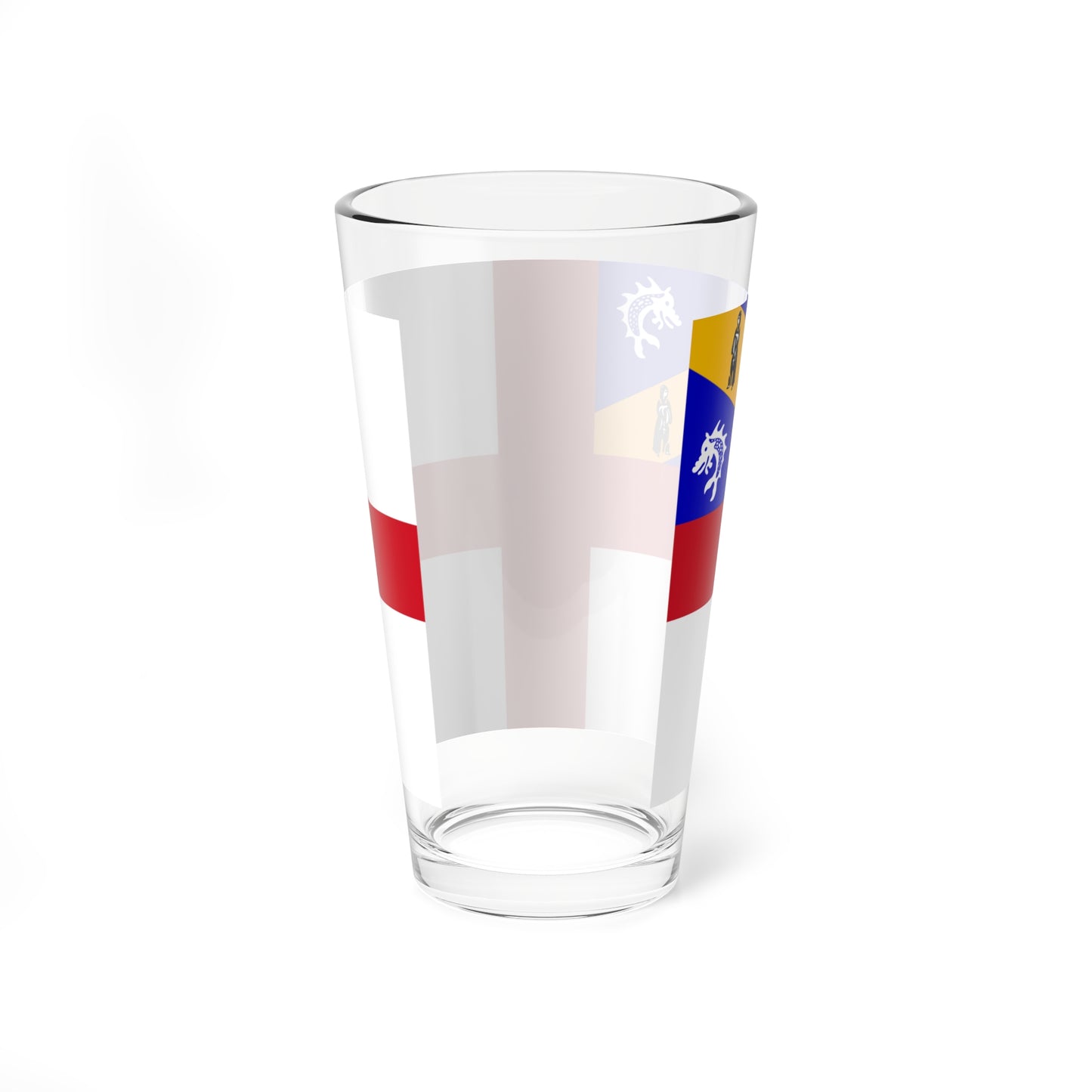 Flag of Herm (United Kingdom) Pint Glass 16oz