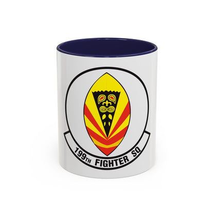 199 Fighter Squadron (U.S. Air Force) Accent Coffee Mug