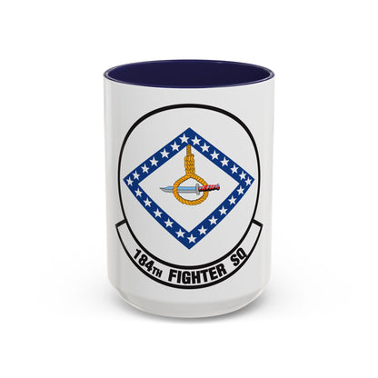 184 Fighter Squadron (U.S. Air Force) Accent Coffee Mug