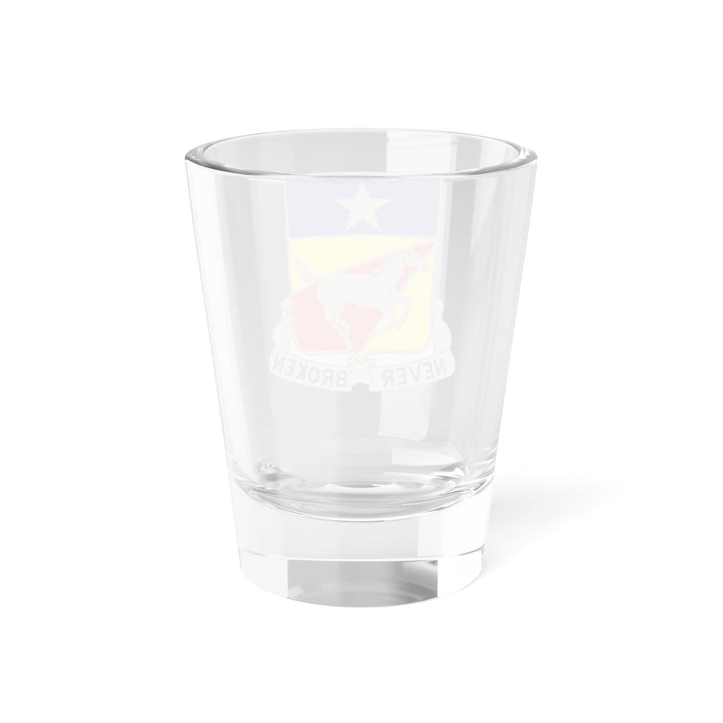 Verre à liqueur du 221e régiment de cavalerie (armée américaine) 1,5 oz