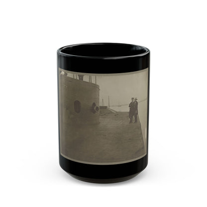 James River, Va. Deck And Turret Of U.S.S. Monitor (U.S. Civil War) Black Coffee Mug