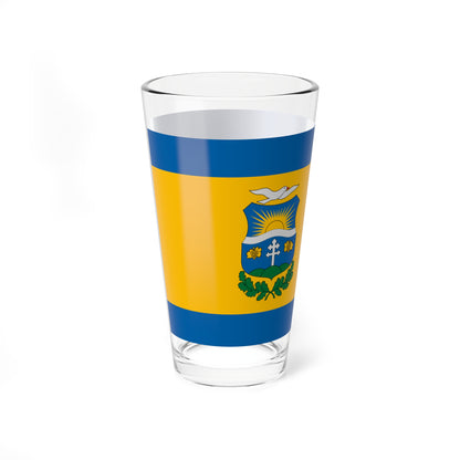 Flag of Zamardi (Hungary) Pint Glass 16oz