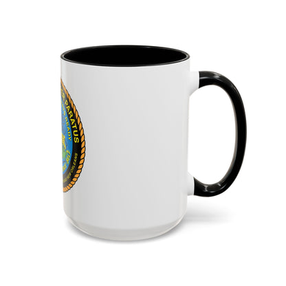 USCG ISC New Orleans (U.S. Coast Guard) Accent Coffee Mug