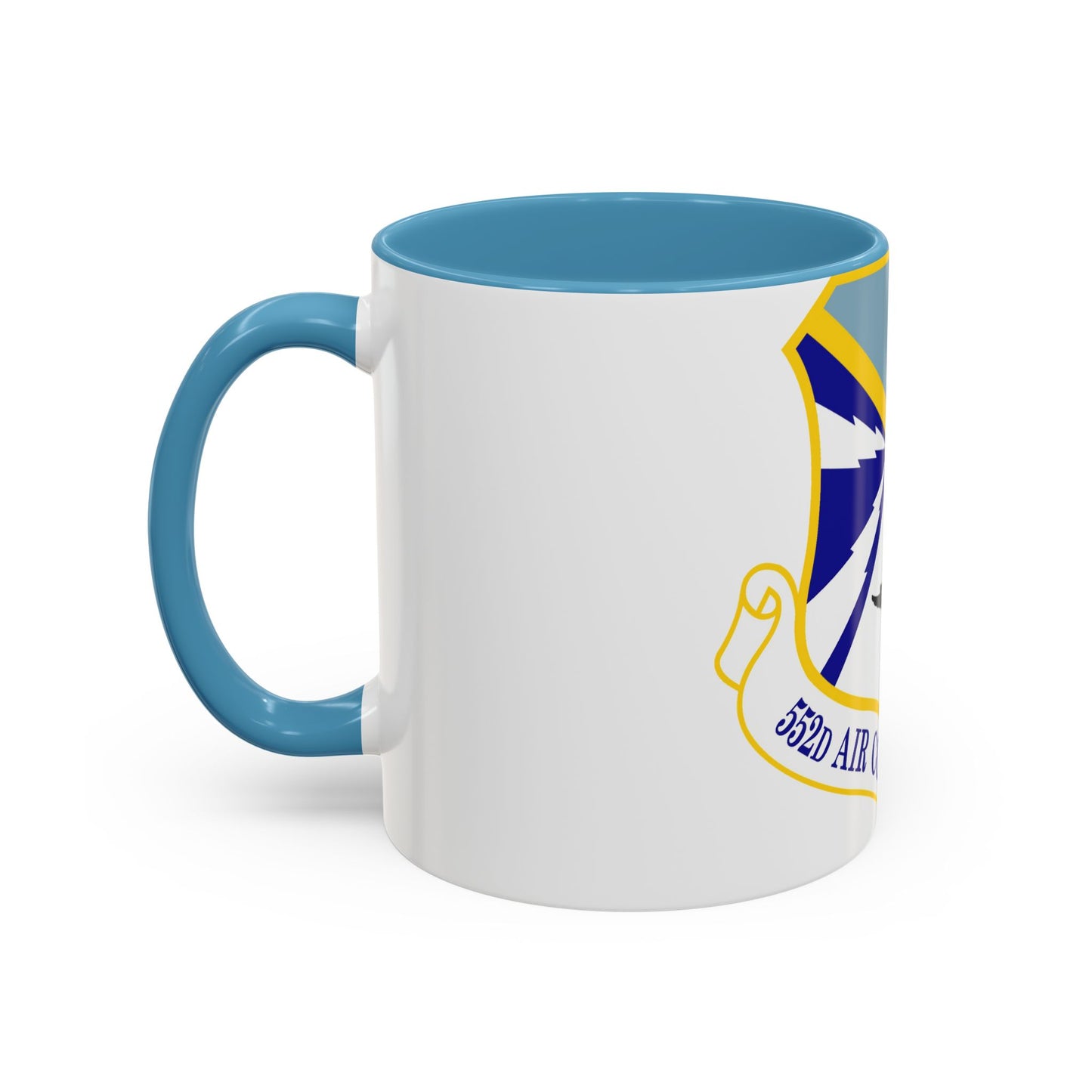 552d Air Control Wing (U.S. Air Force) Accent Coffee Mug