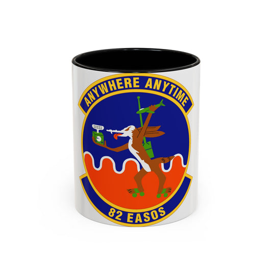 82d Expeditionary Air Support Operations Squadron (U.S. Air Force) Accent Coffee Mug