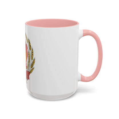 Coat of arms of the Russian Soviet Federative Socialist Republic - Accent Coffee Mug
