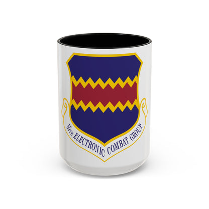 55th Electronic Combat Group (U.S. Air Force) Accent Coffee Mug